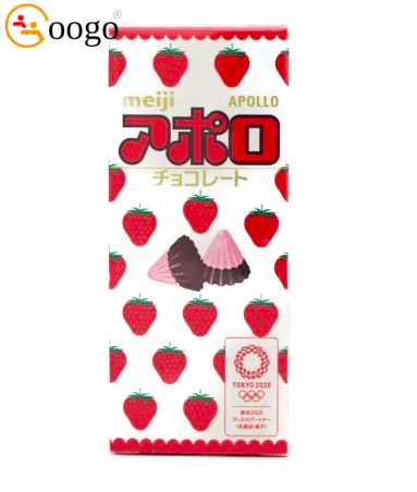 Apollo Strawberry Chocolate, 46g